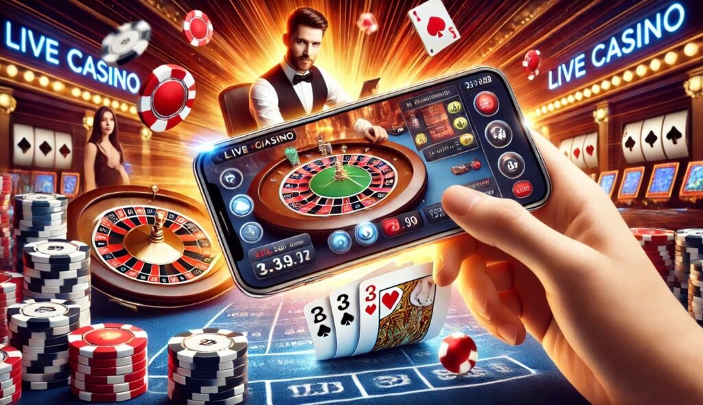 Live Casino Games from your Mobile