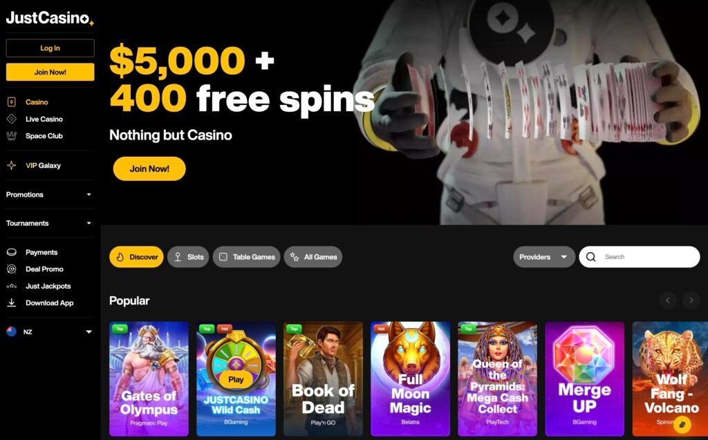 Just Casino Review